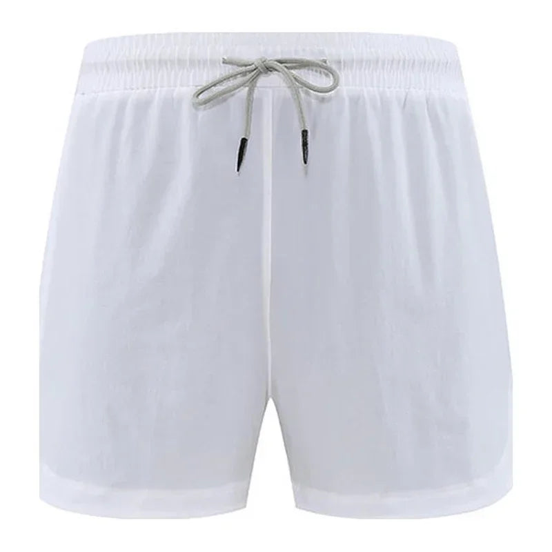 Men's Single Deck Beach Sweat Shorts with Zipped Back Pocket Running Training Marathon Athletic Breathable Shorts