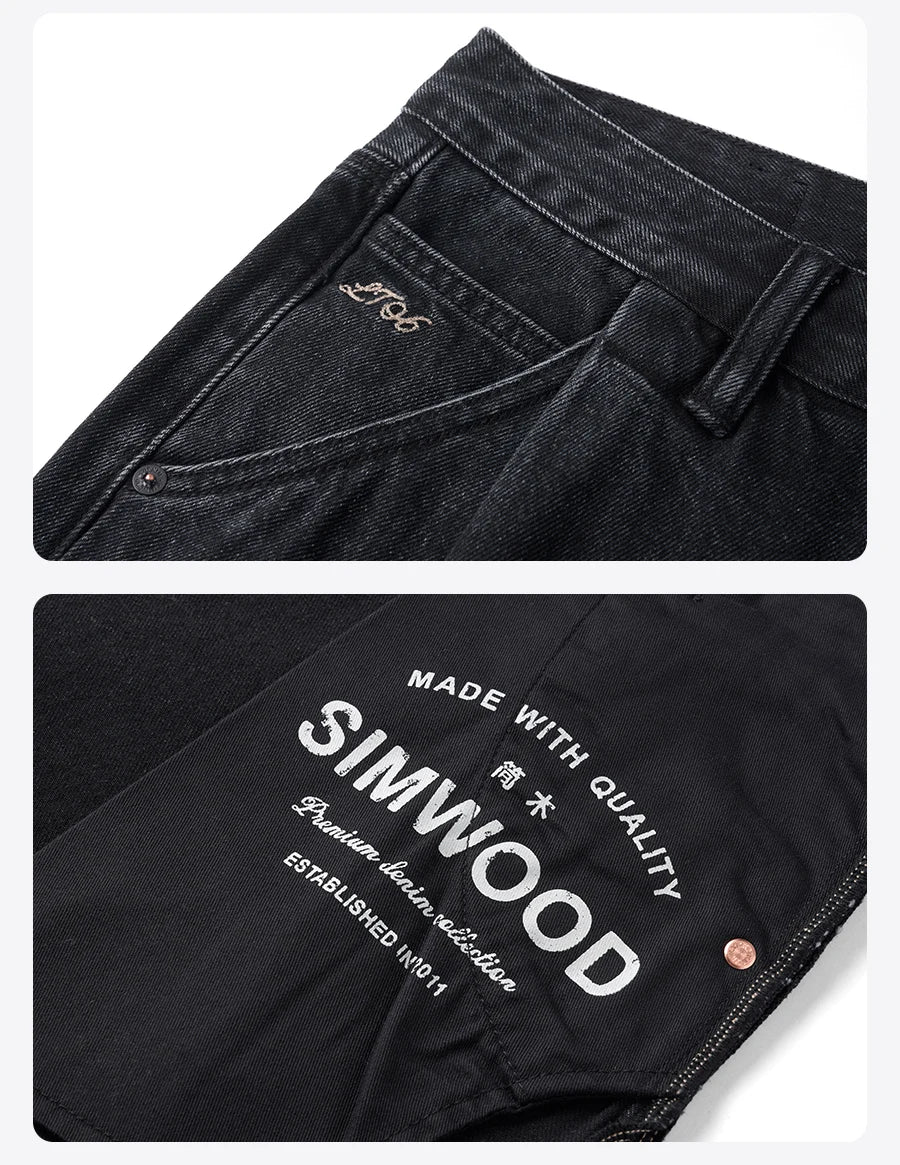 Loose Tapered Vintage Jeans - 11.5oz Cotton Denim Trousers