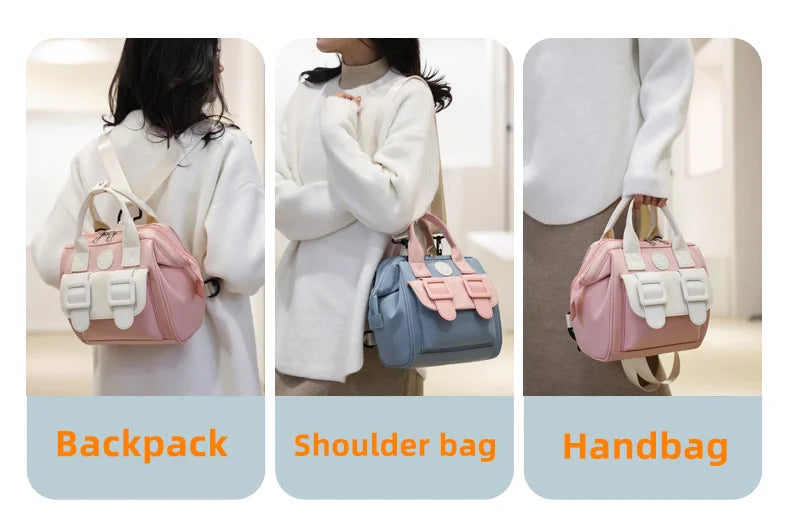 Fashion Diaper Bag Backpack - Nappy Bag for Stroller & Baby Essentials