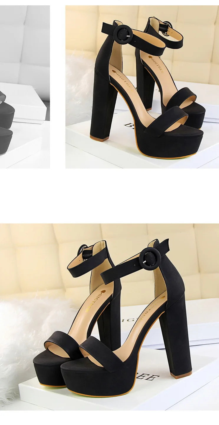 Women's High Heel Platform Shoes