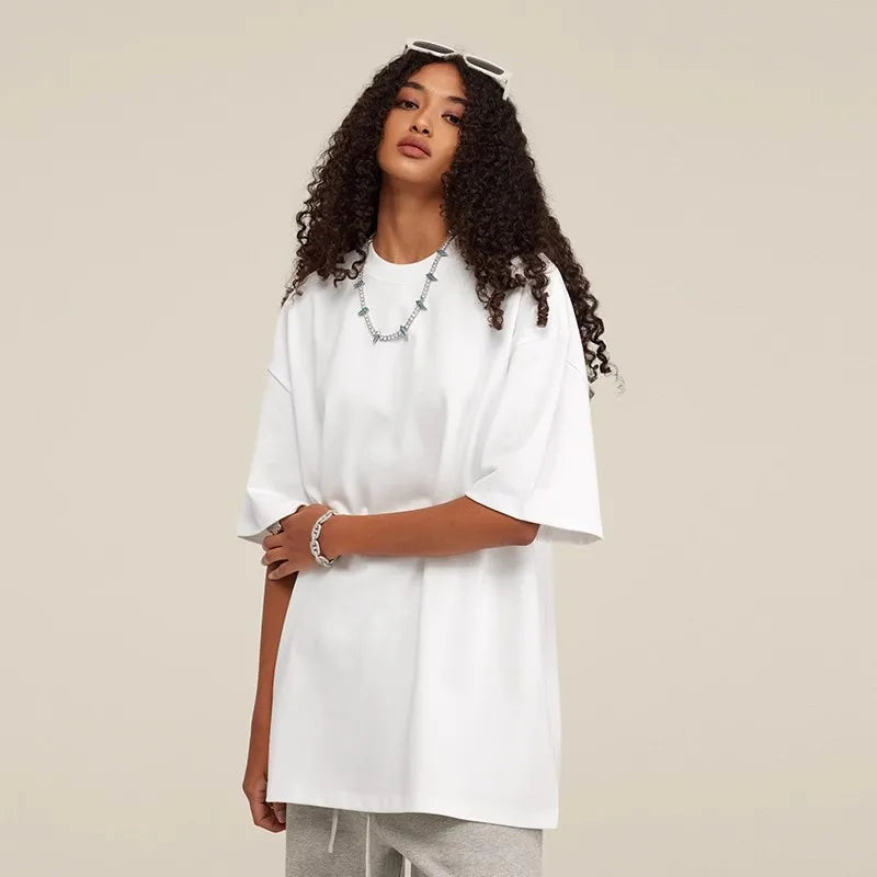 Unisex Summer Oversize Short-sleeved Loose T-shirt