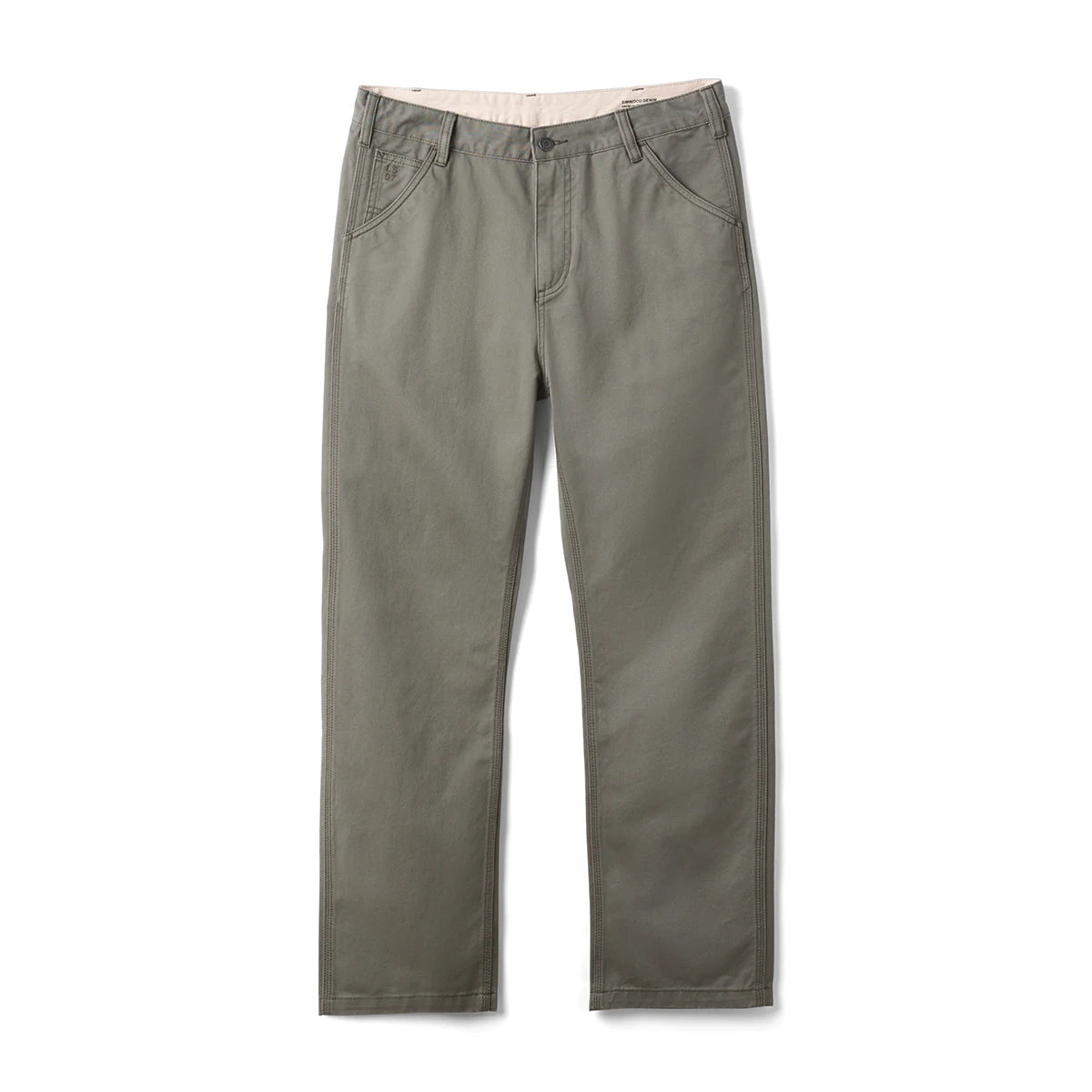 Cotton Chinos Pants - Loose Straight Casual Trousers for Men