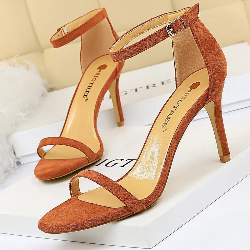 Women's Open Toe Summer High Heels Stiletto