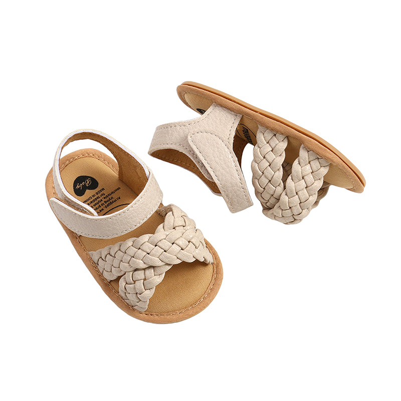 Infant Baby Boys Girls Sandals Summer Soft Sole Open-toed Walking Shoes