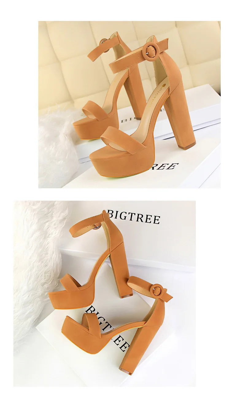 Women's High Heel Platform Shoes