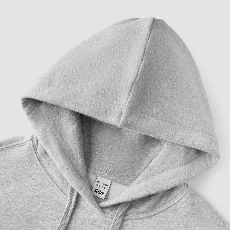 Women's Fleece Lined Thermal Hoodie - Antibacterial Loose Fit Winter Pullover