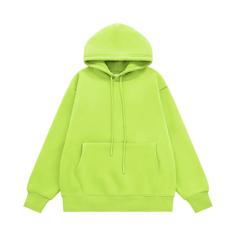 Unisex 350G Fleece Velvet Warm Hoodie