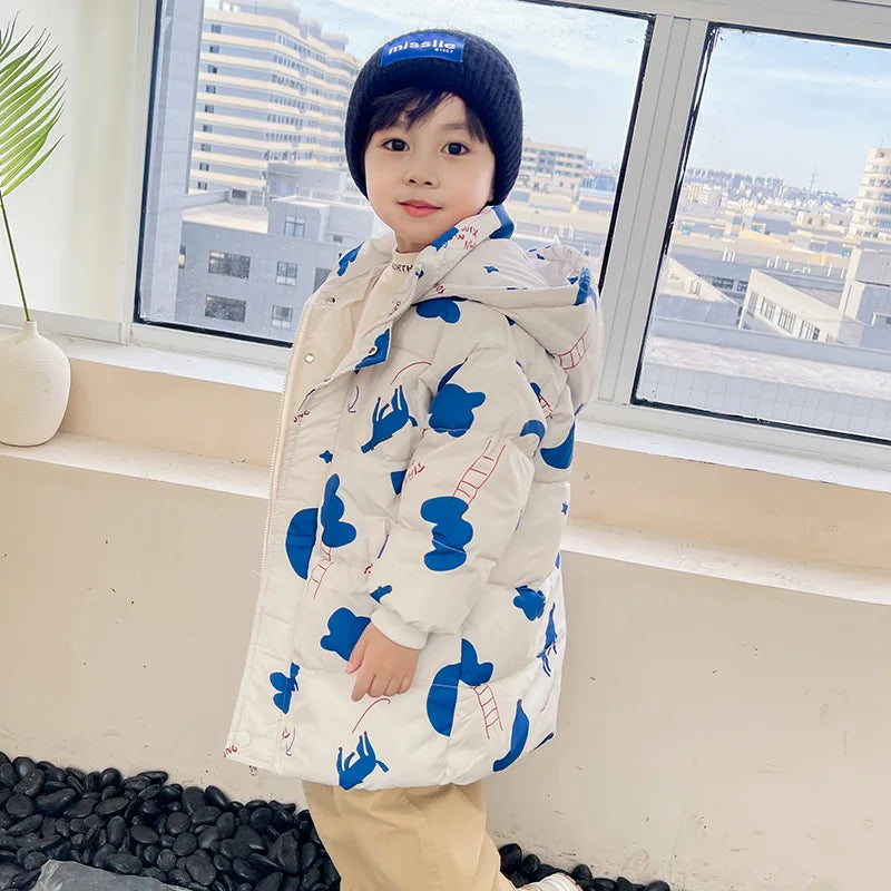 Children's Cotton Windbreaker Coat Jacket For Kids 2-7 Years