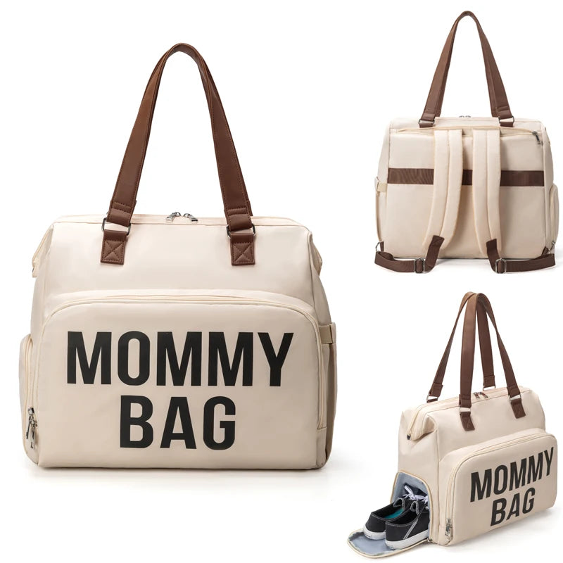 3pcs/set Mum/Mom Large Capacity Diaper Maternity Bag Backpack
