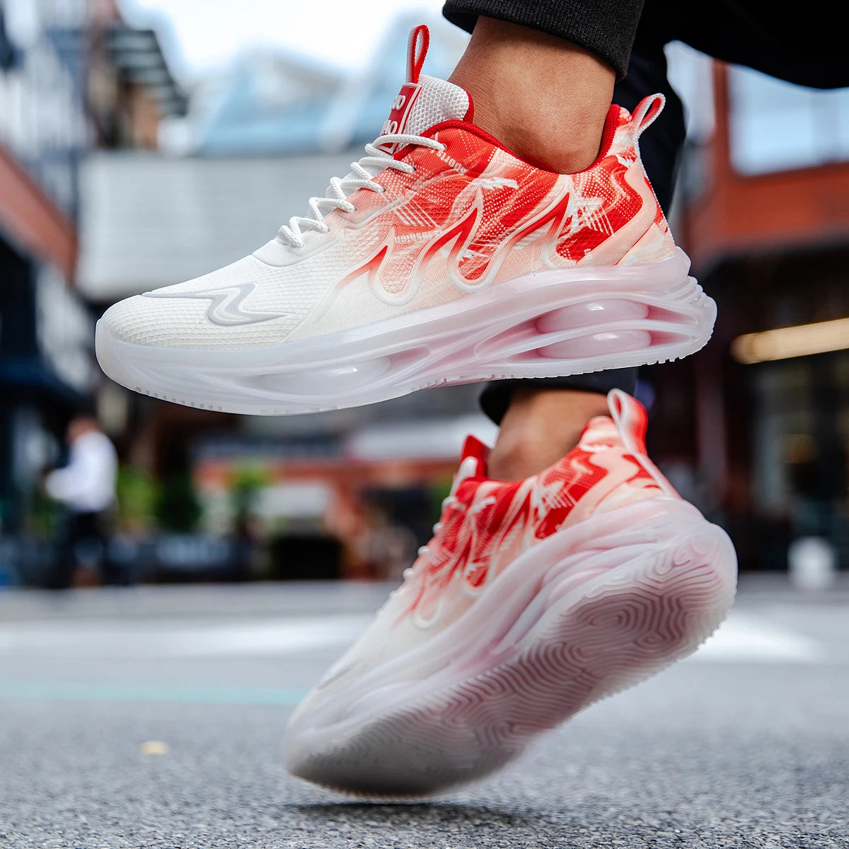 Men's Summer Breathable Sports Light Running Tennis Casual Sneakers Platform Trainers Shoes