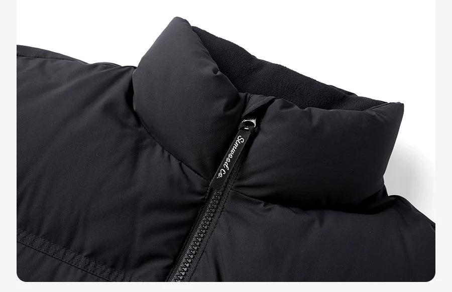 Men's Winter Oversize 90% White Duck Down Coats Warm Comfortable Down Puffer Jacket