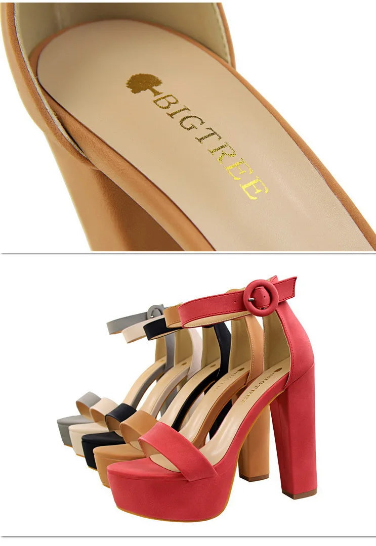 Women's High Heel Platform Shoes