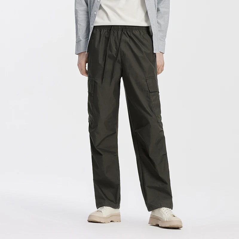 Loose Straight Leg Workwear Trousers - Outdoor Trendy Autumn Pants