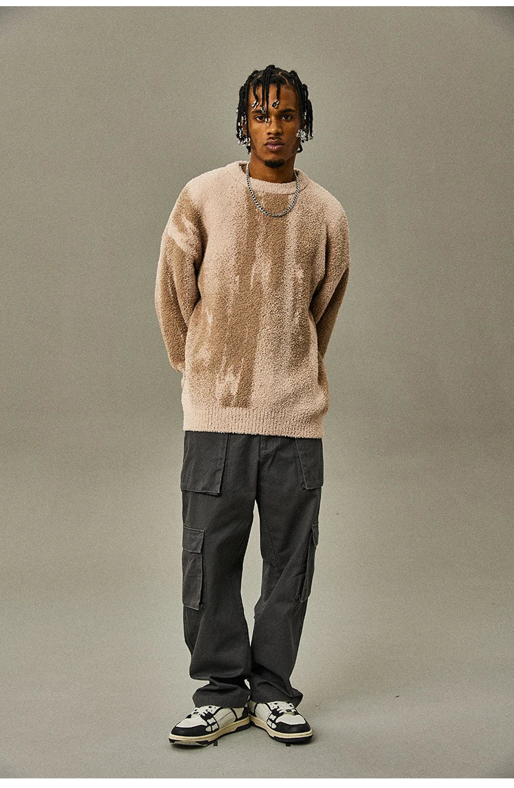 Men's Gothic Vintage Pullover Sweater