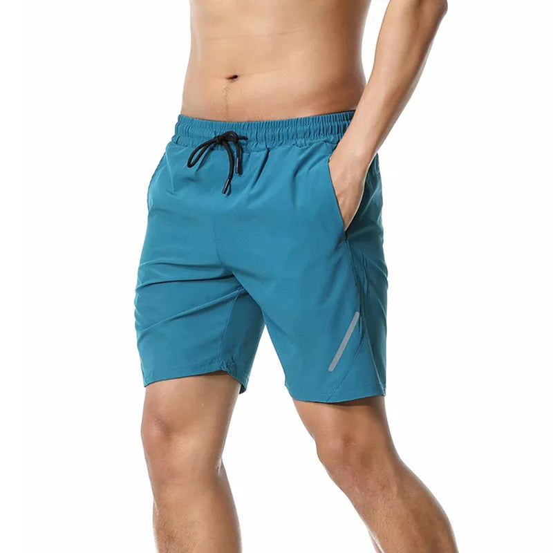 Men's Running Gym Wear Fitness Workout Sports Training Shorts