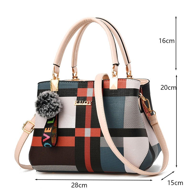 Women's PU Leather Crossbody HandBag
