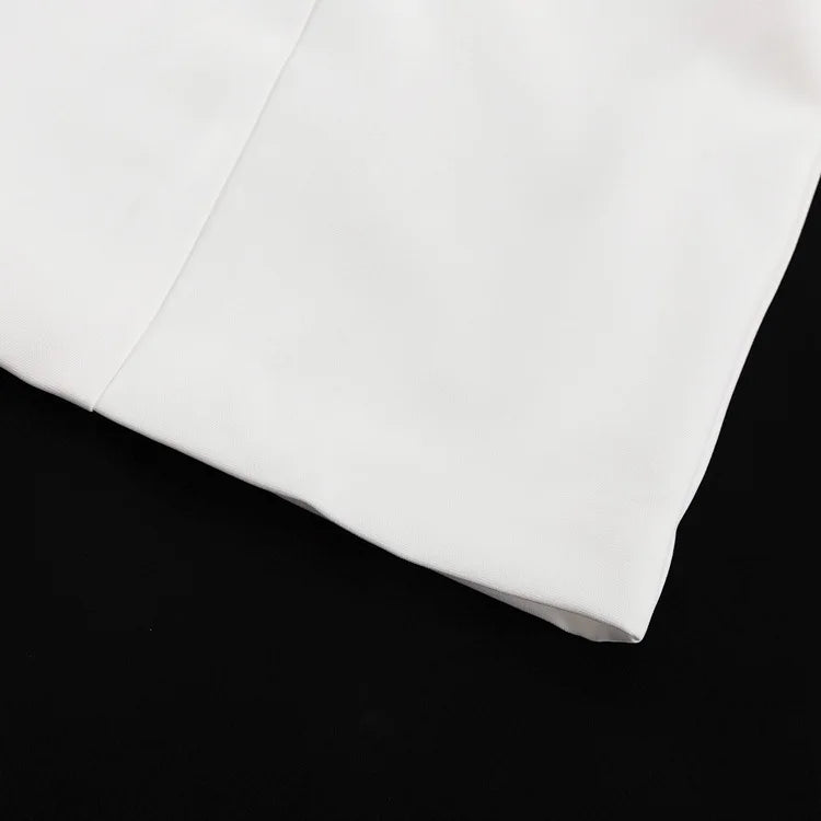 Women's Elegant Slim Long Sleeve High Waist Party Dress