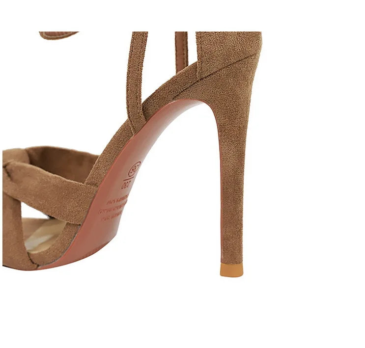 Women's Summer Stilettos Suede High Heels