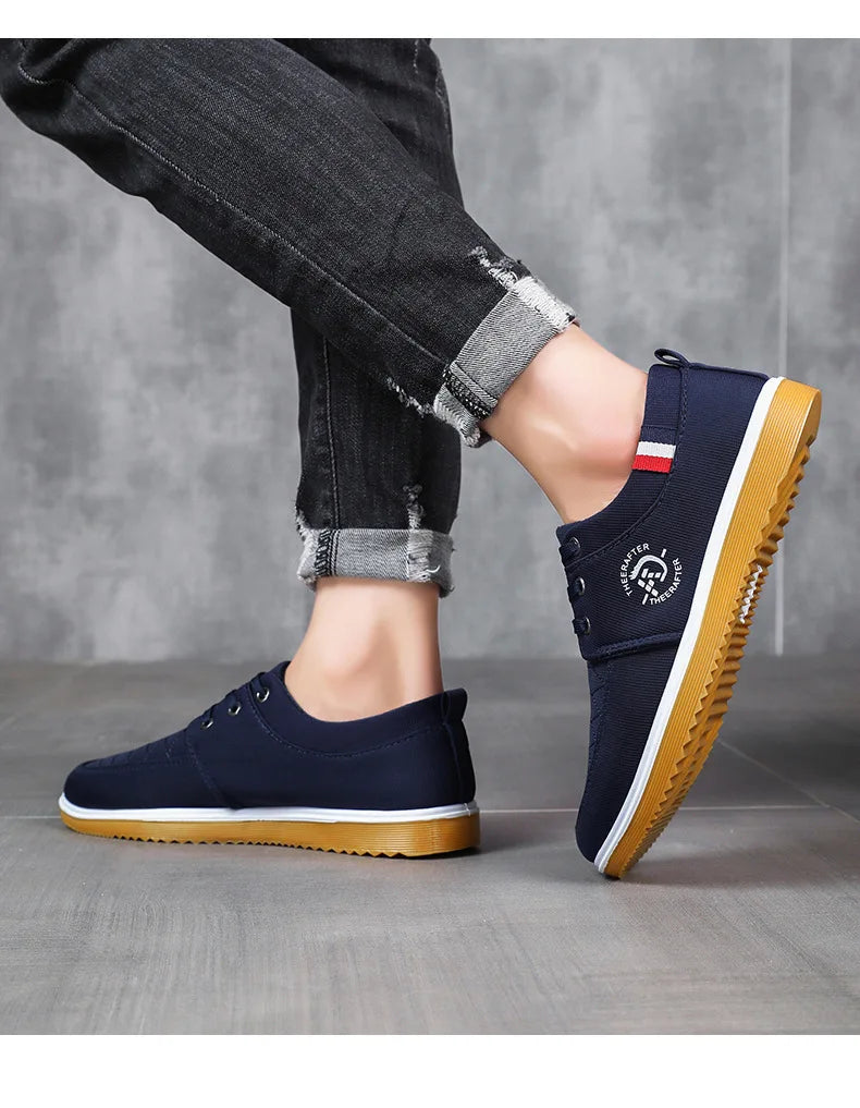 Men's Summer Casual Running Sport Lace Up Flats Sneakers Lightweight Shoes