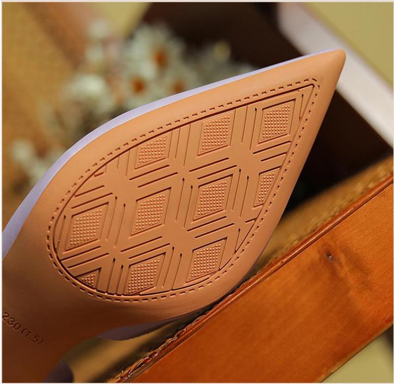 Women's Pointed Toe Thin Heel Ankle Straps Shoes
