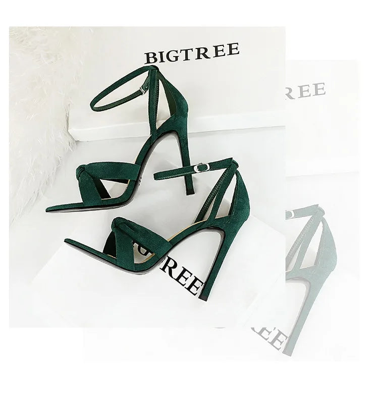 Women's Summer Stilettos Suede High Heels