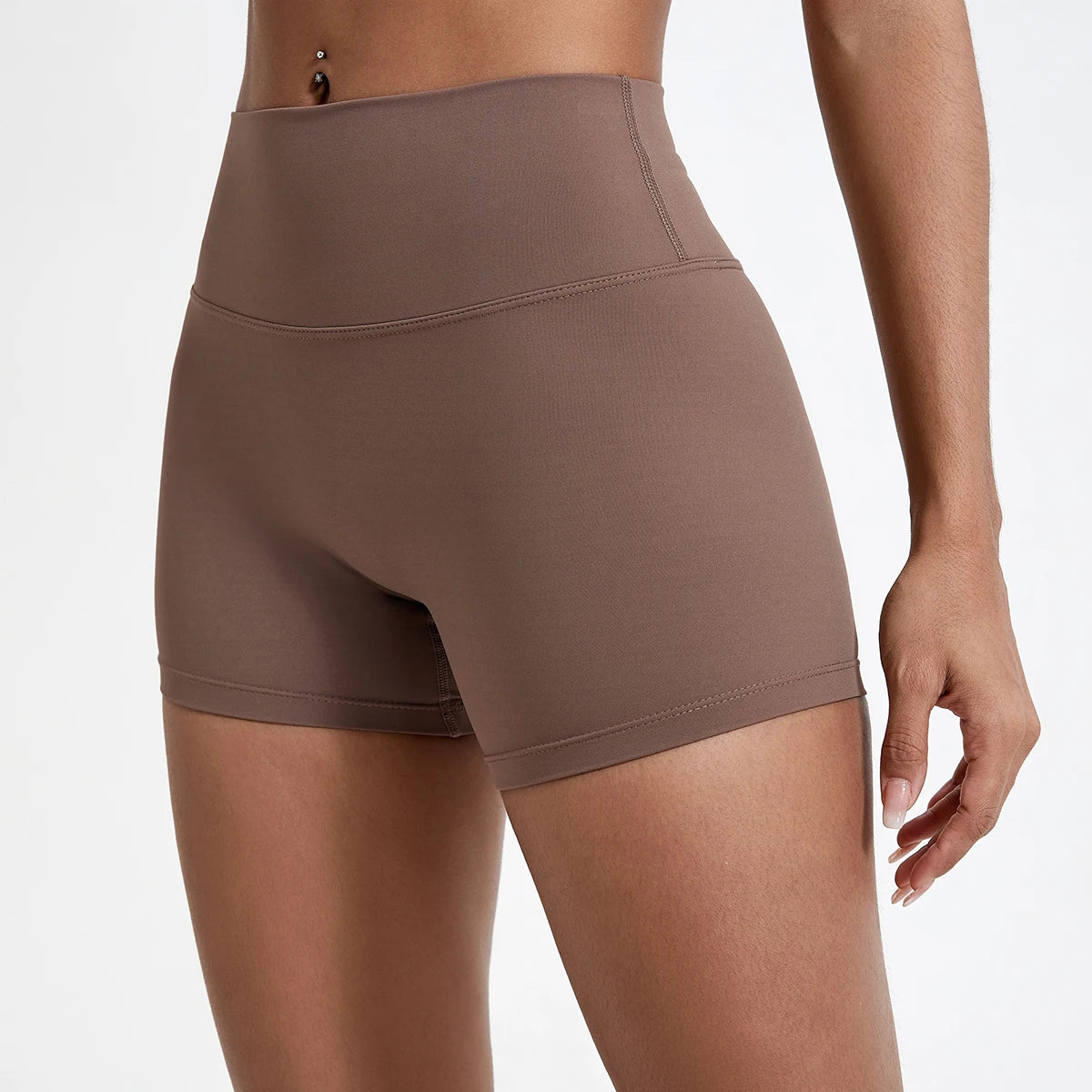 Women's Running Sports Buttock Lift Gym Leggings Cycling Slim Fit Workout High Waist Yoga Shorts
