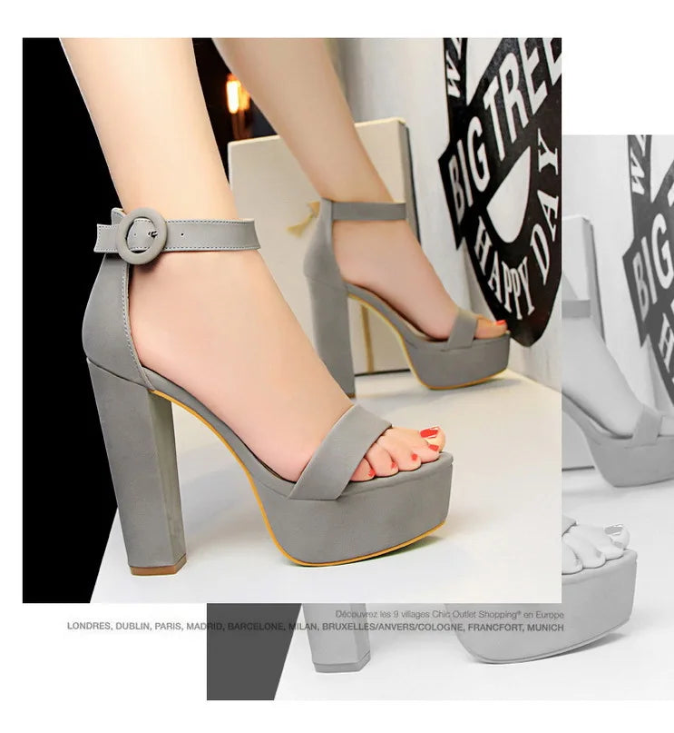 Women's High Heel Platform Shoes