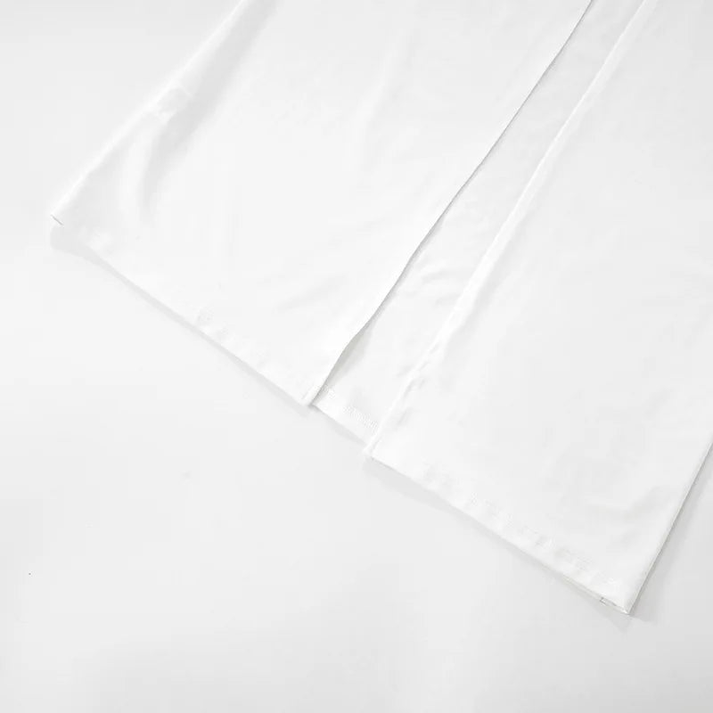 Women's Halter Ruched Maxi Dress - Backless Deep V-Neck Summer Dress