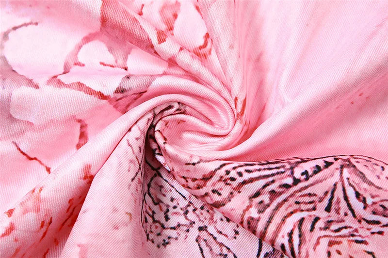 Women's Maxi Backless Butterfly Print Sleeveless Thin Line Summer Party Dress