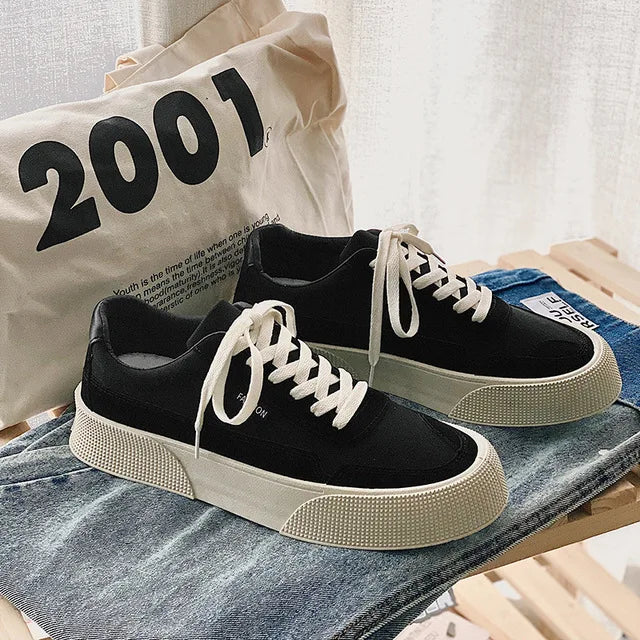 Men's Sneakers Casual Canvas Skateboard Shoes