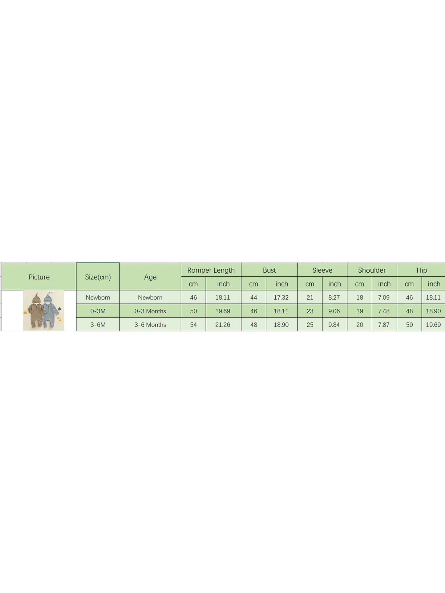 Newborn Baby Fall Winter Romper - Long Sleeve Solid Jumpsuit with Hat (0-6M)