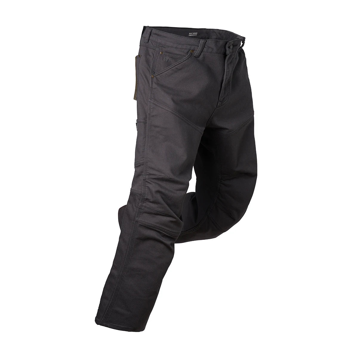 Men's Draping Motorcycle Riding Jeans - Fashion Denim Trousers