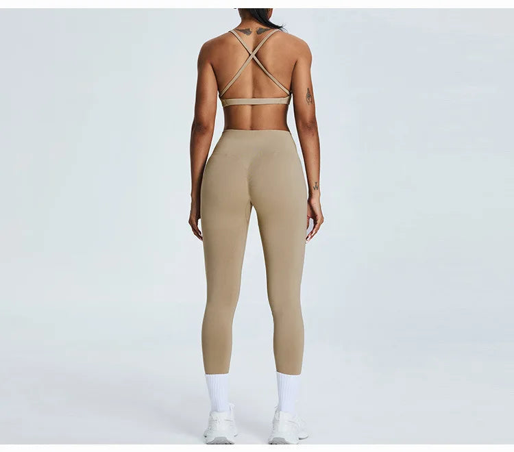 Women's High Waist Yoga Pants Fitness Running Tights Push Up Sports Gym Workout Leggings