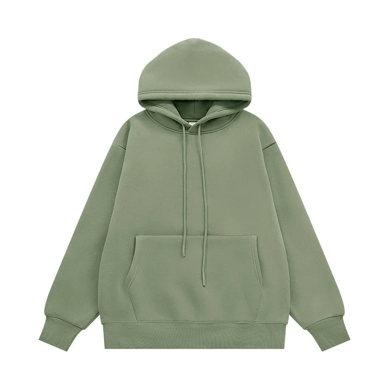 Unisex 350G Fleece Velvet Warm Hoodie