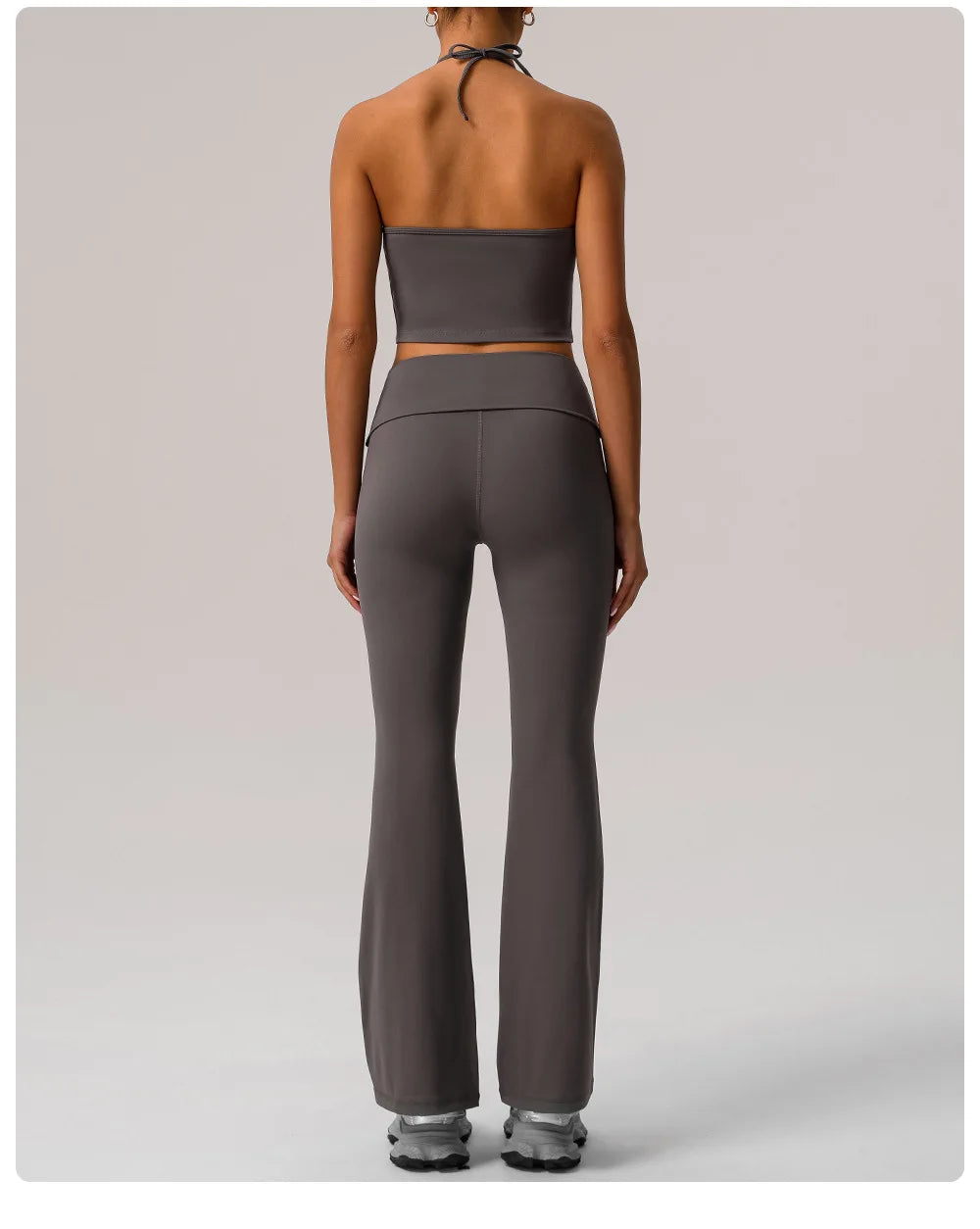 Women's Two Pieces Fitness Yoga Set Buttery Soft Gym Suit Breathable Quick Dry Running Sportswear Workout Sportswear