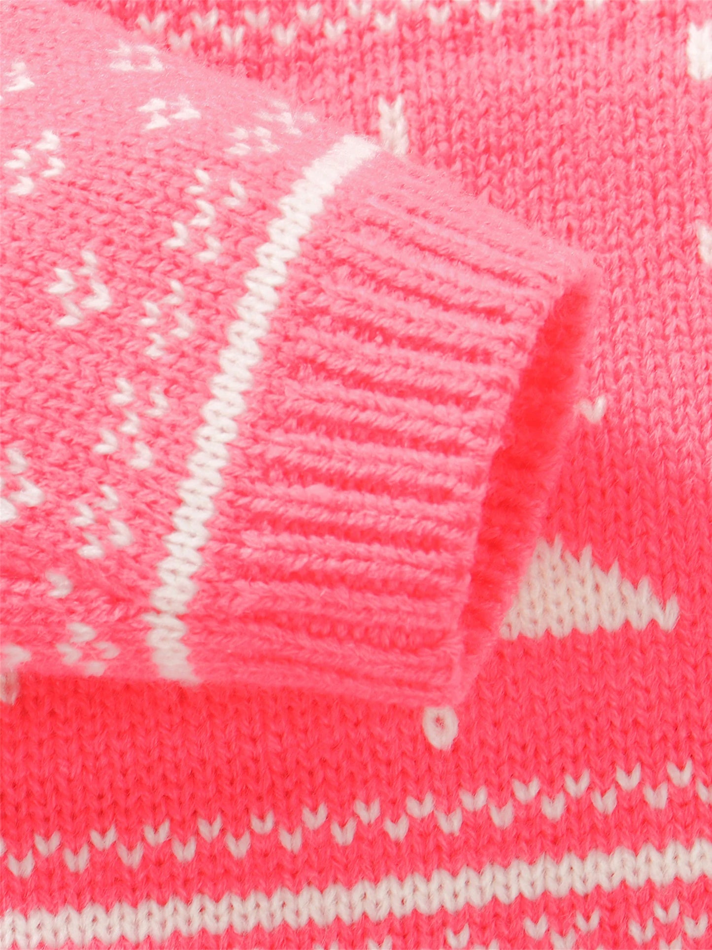 Christmas Baby Sweater - Santa & Reindeer Design (0-3Y)