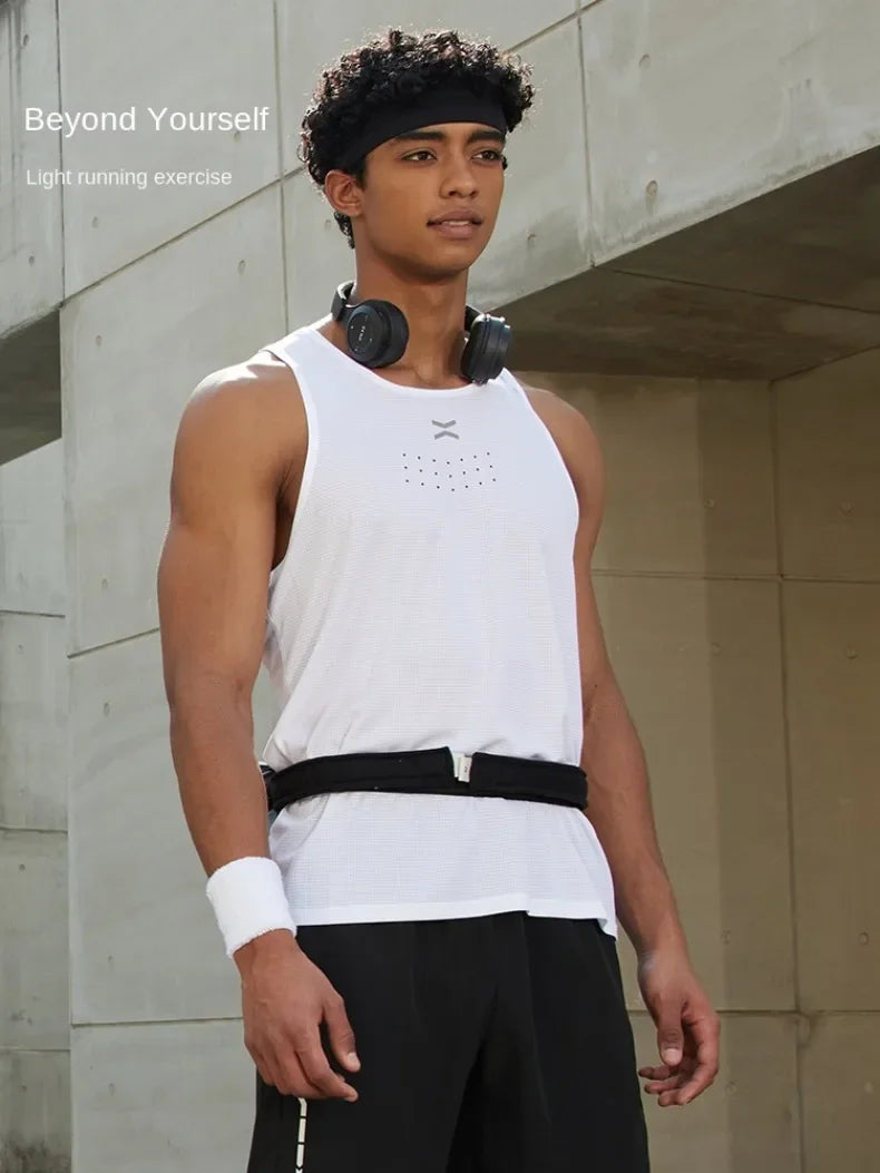 Men's Summer Sleeveless Tank Top Sportswear Gym Sports Vest