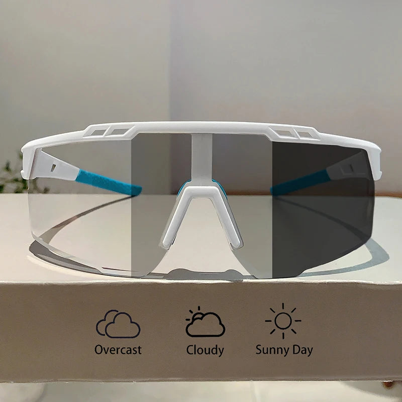Men's Photochromic Sports Oversized Outdoor Goggle Sunglasses