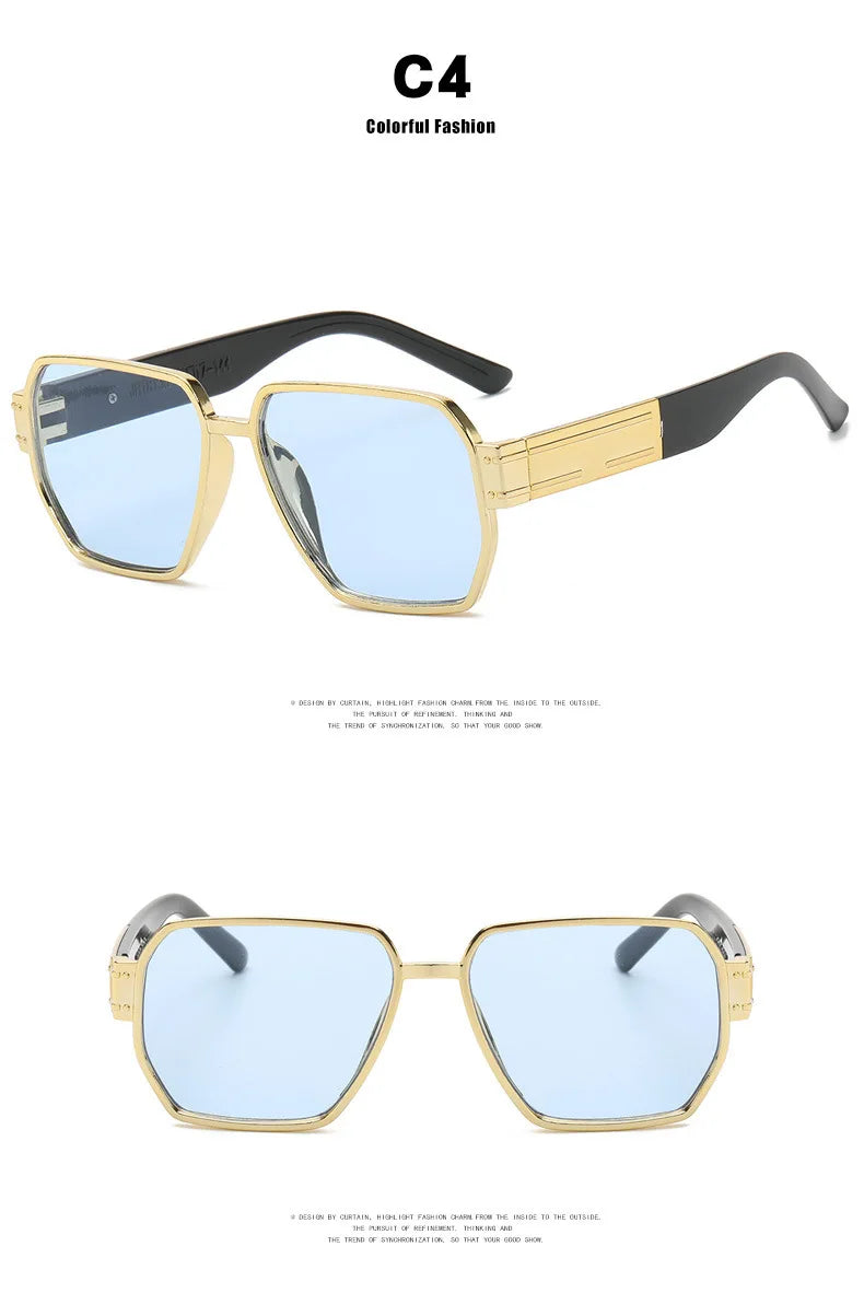 Retro Sunglasses - UV400 Protection Driving Eyewear for Men & Women