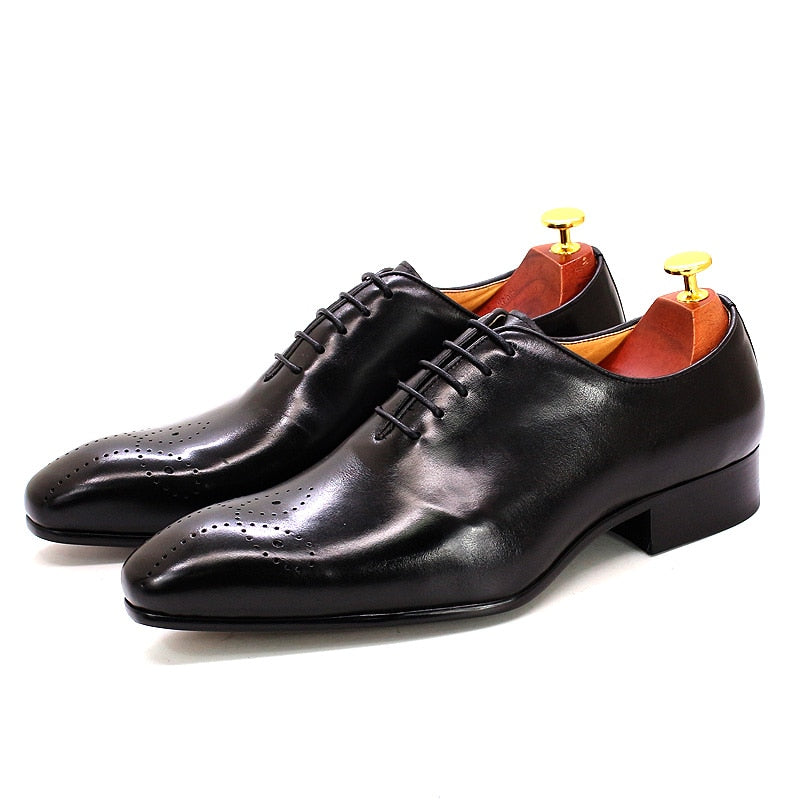 Men's Oxford Leather Shoes Size 6-13