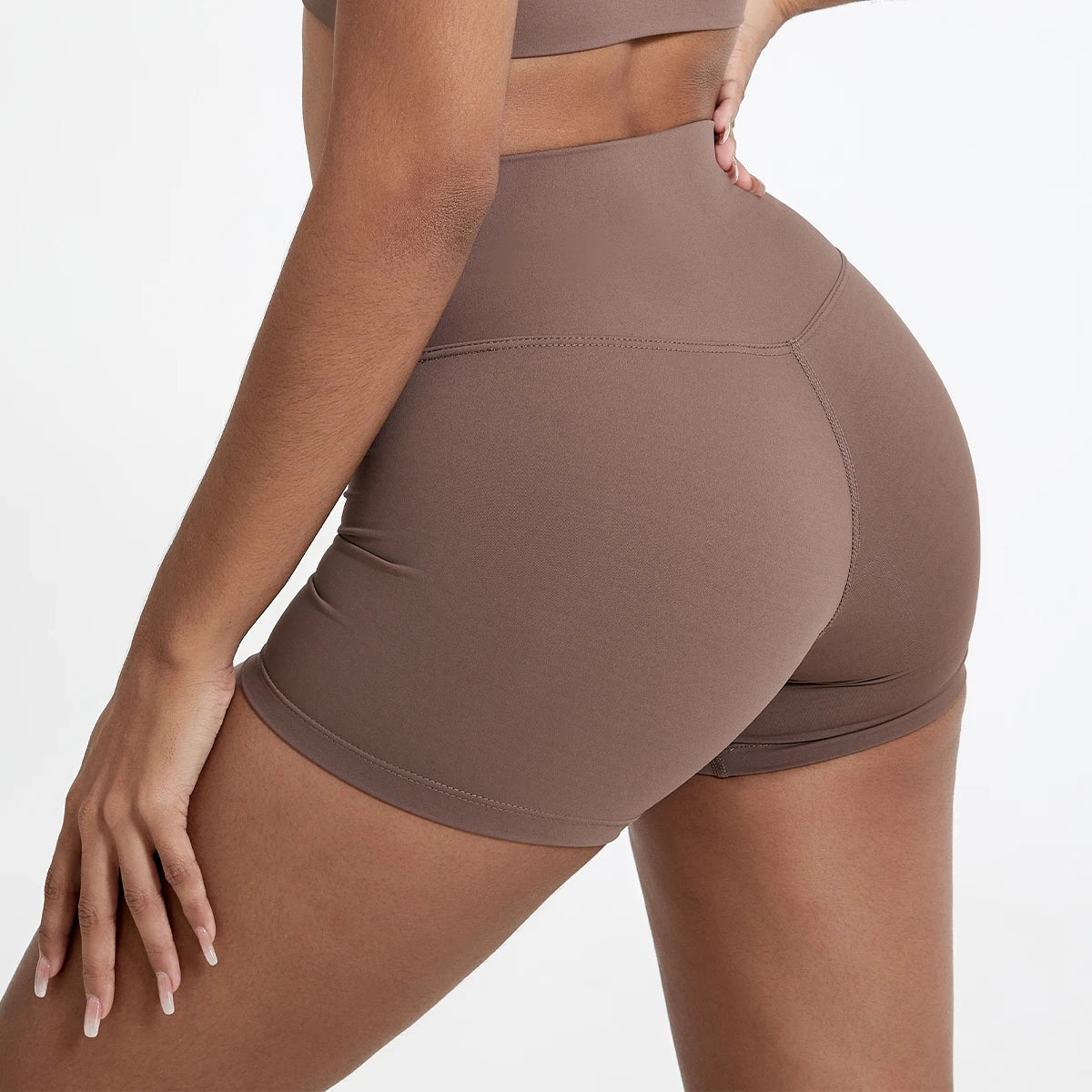 Women's Running Sports Buttock Lift Gym Leggings Cycling Slim Fit Workout High Waist Yoga Shorts