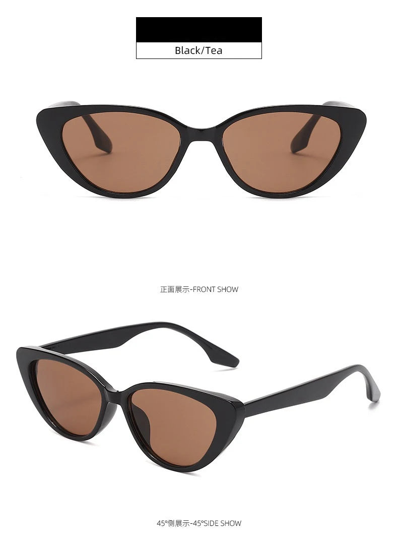 Women's Cat Eye Sunglasses Retro Premium Sun Protection Fashion Eyewear UV400