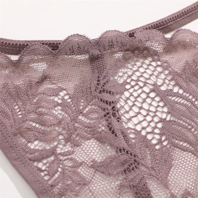 Women's Wireless Deep V Padded Bralette - Striped Knit Bra in 6 Colours (S-XL)
