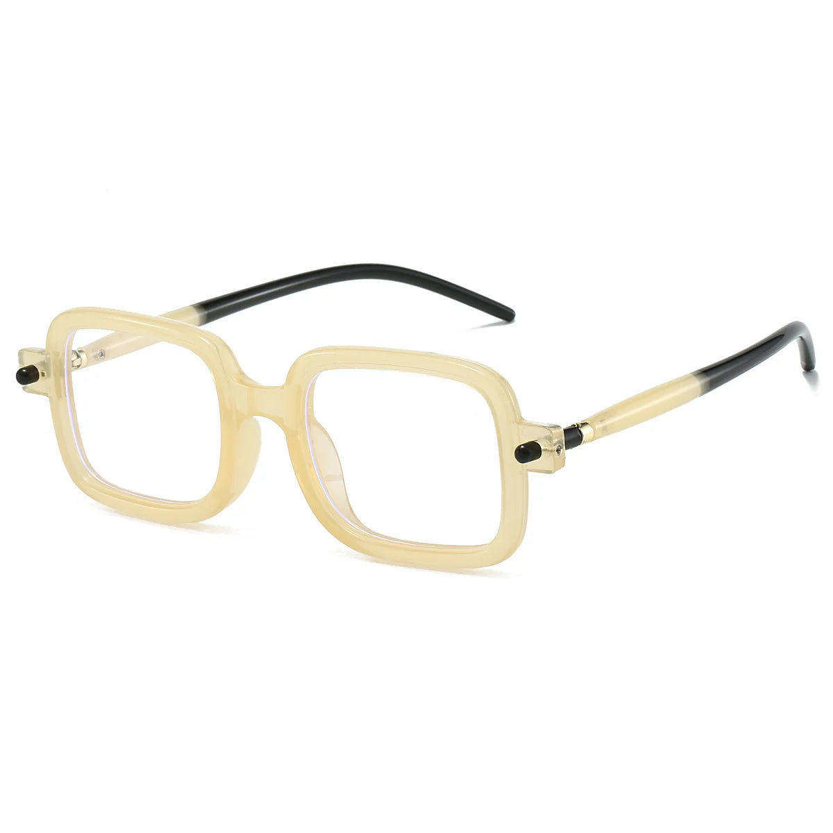 Vintage Square Blue Light Blocking Glasses - Trendy Optical Frames