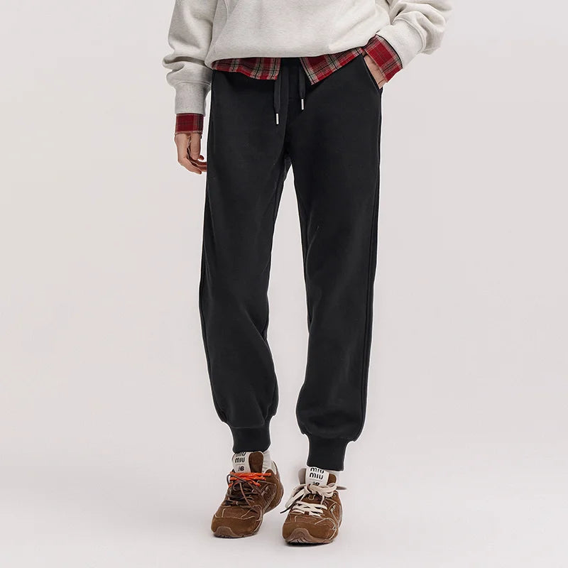 Women's Thermal Fleece Joggers - Antibacterial Winter Sweatpants Casual Wear