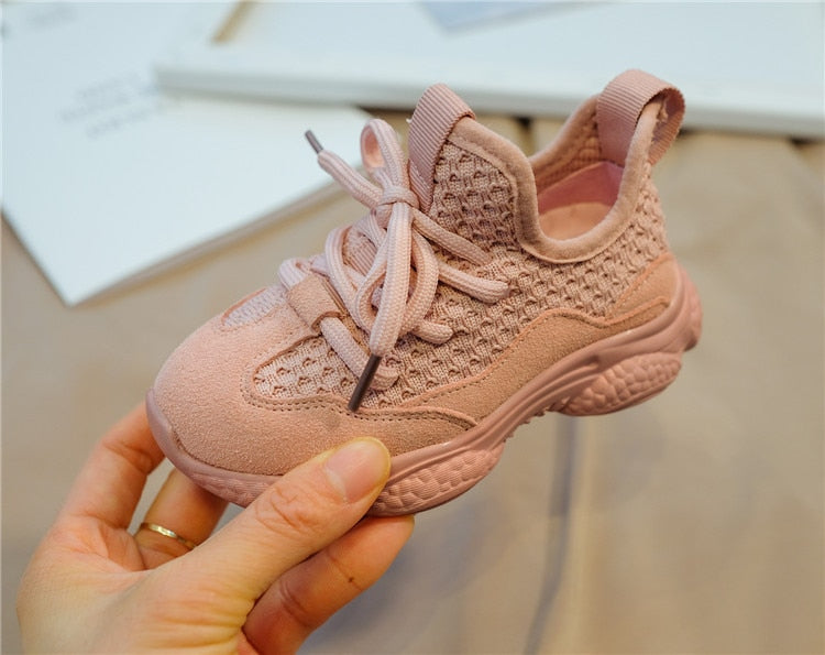 Children's Unisex Mesh Breathable Sneakers Shoes 21-30