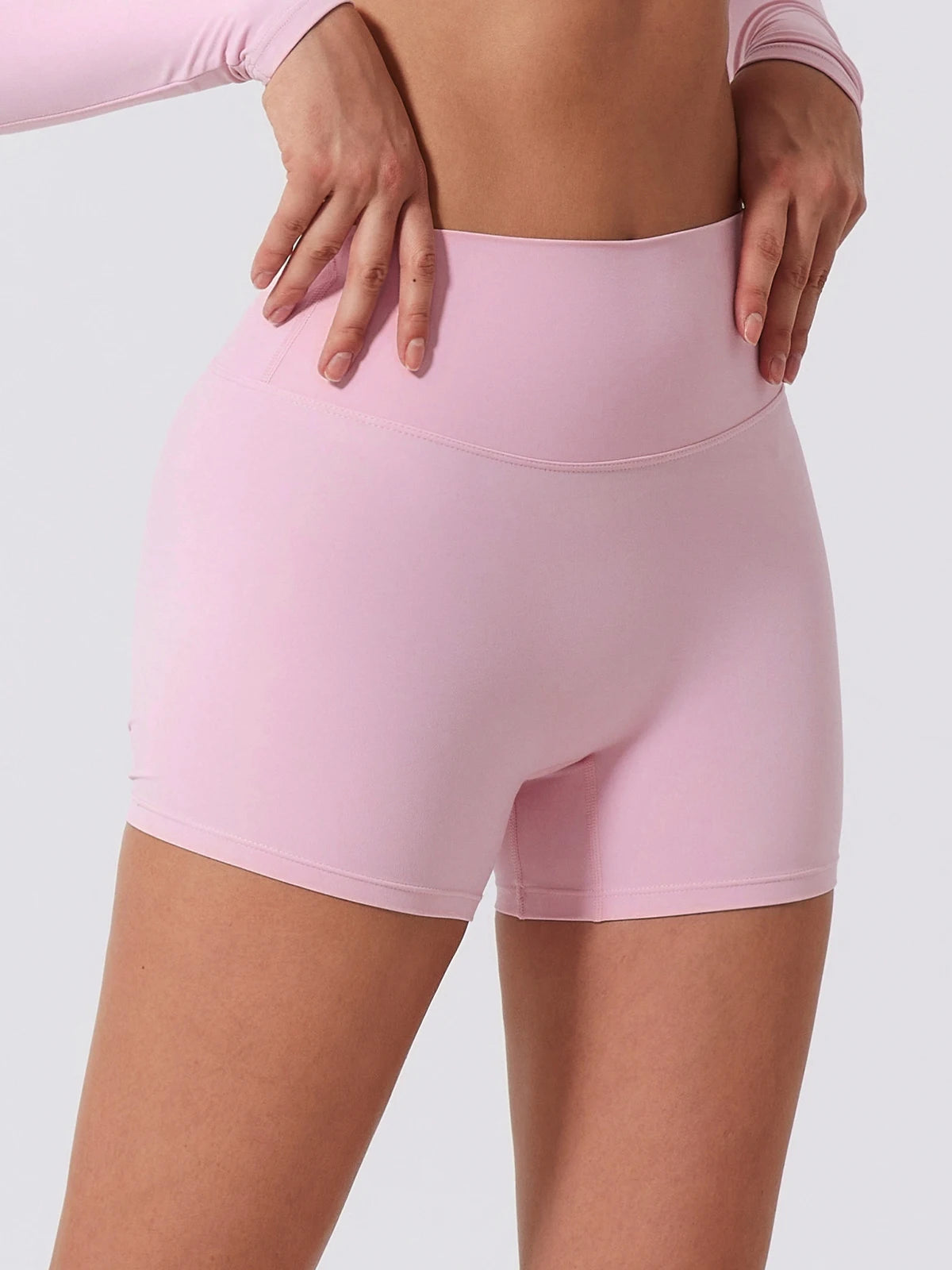 Women's Elastic Scrunch Yoga Push Up Gym Leggings Cycling Workout Short Quick-Dry High Waist Sports Shorts