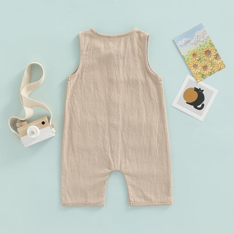 Toddler Baby Summer Romper with Pockets (0-24M)