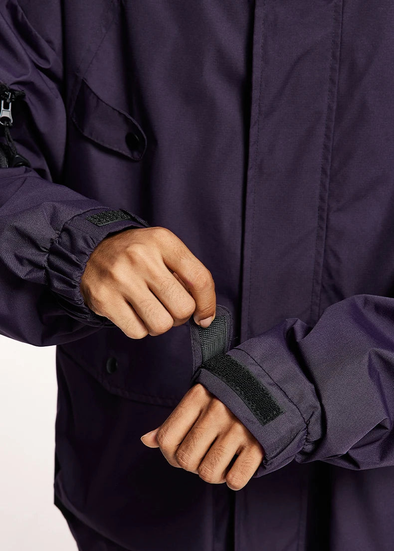 Unisex Spring Outdoor Waterproof Hiking Multi Pockets Cargo Jacket