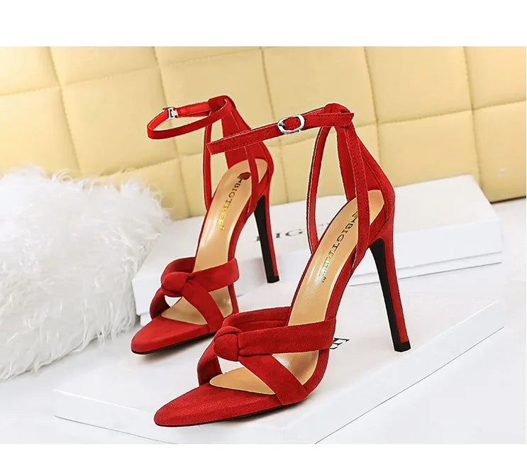 Women's Summer Stilettos Suede High Heels